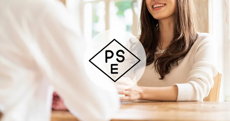 PSEマーク・法令順守チェック（サウナバス適合品）